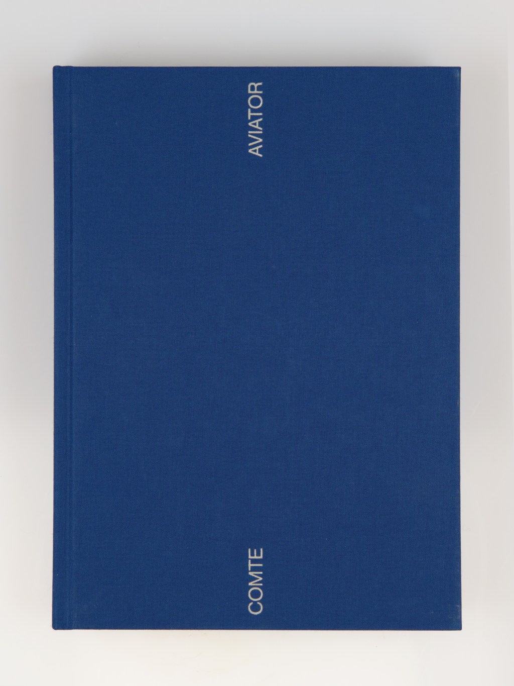 Comte Steidl publication “AVIATOR”